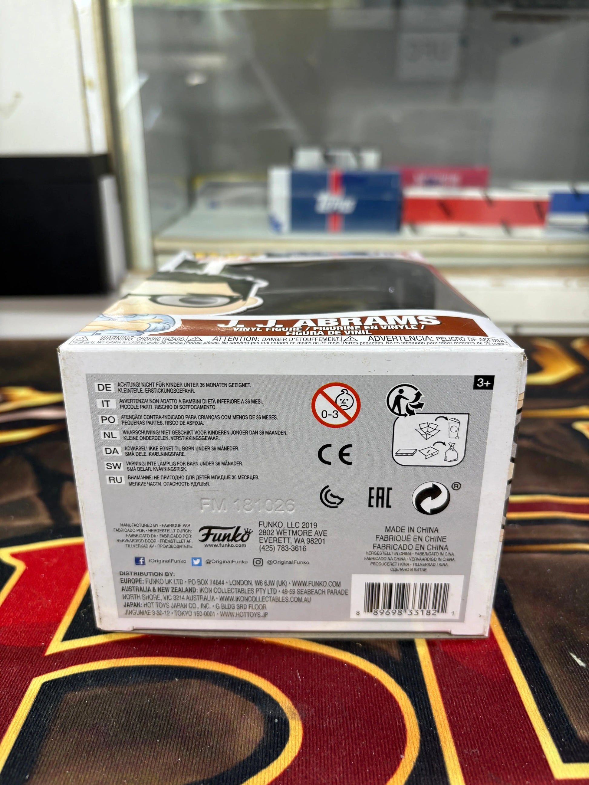 Funko POP! Celebrities Directors J.J. Abrams #704 Vinyl Figure FRENLY BRICKS - Open 7 Days