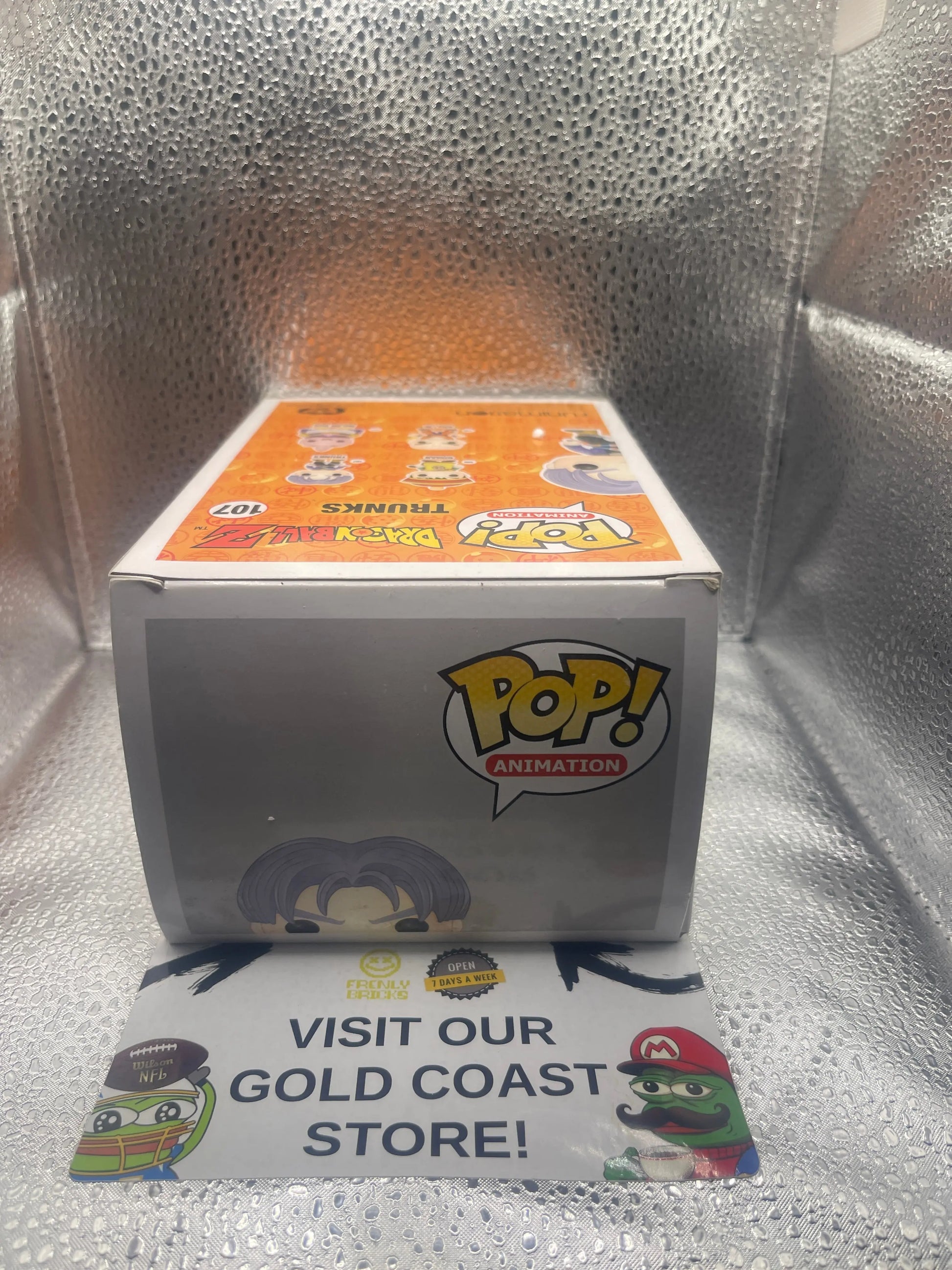 Funko POP! Animation Dragon Ball Z #107 Trunks *box damage* FRENLY BRICKS - Open 7 Days