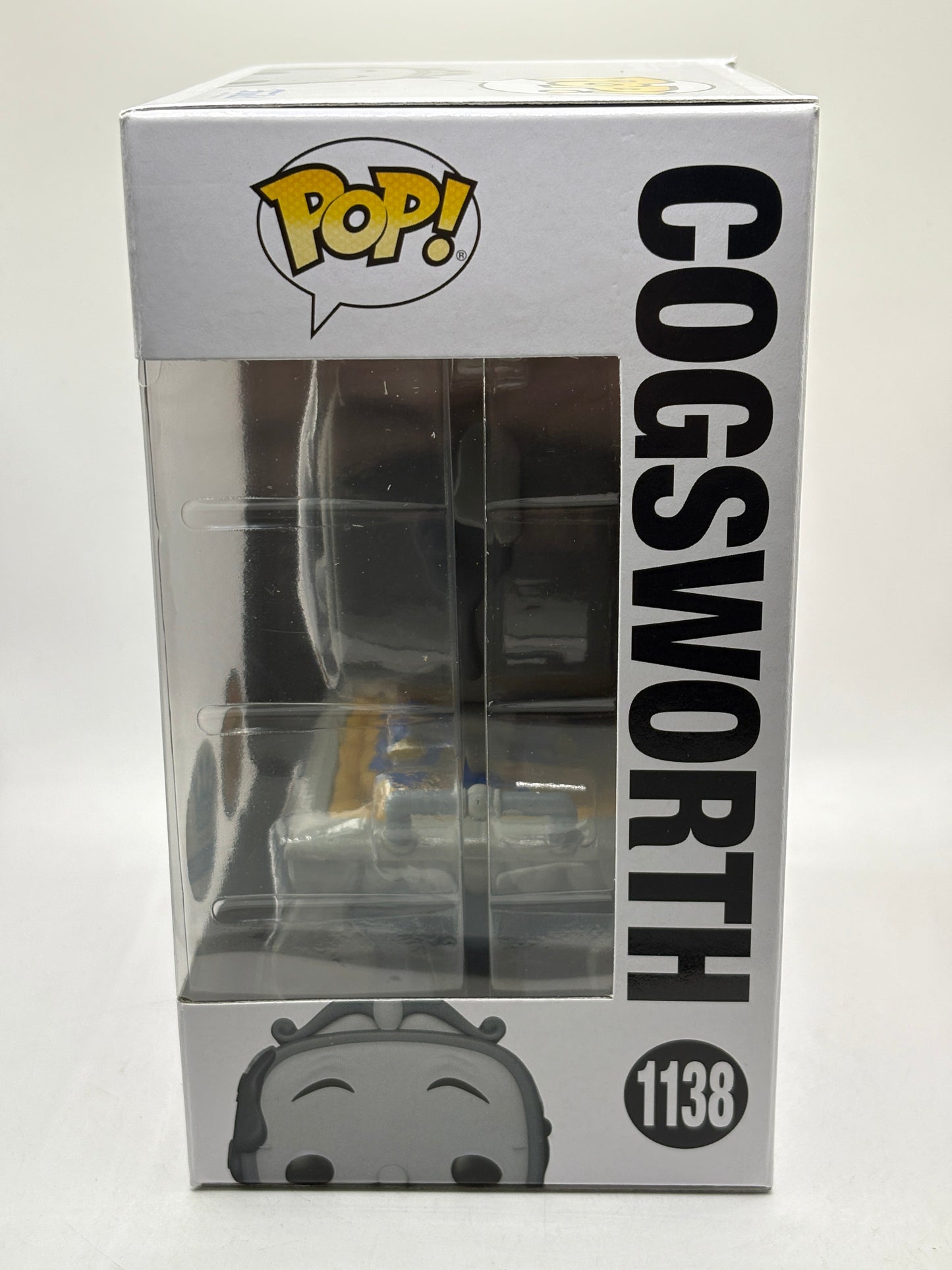 Funko POP! Beauty and the Beast #1138 Cogsworth Limited Chase FRENLY BRICKS - Open 7 Days