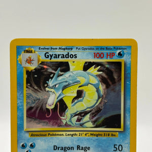 Pokemon Base Set 1999 - Gyarados 6/102 Holo MP FRENLY BRICKS - Open 7 Days