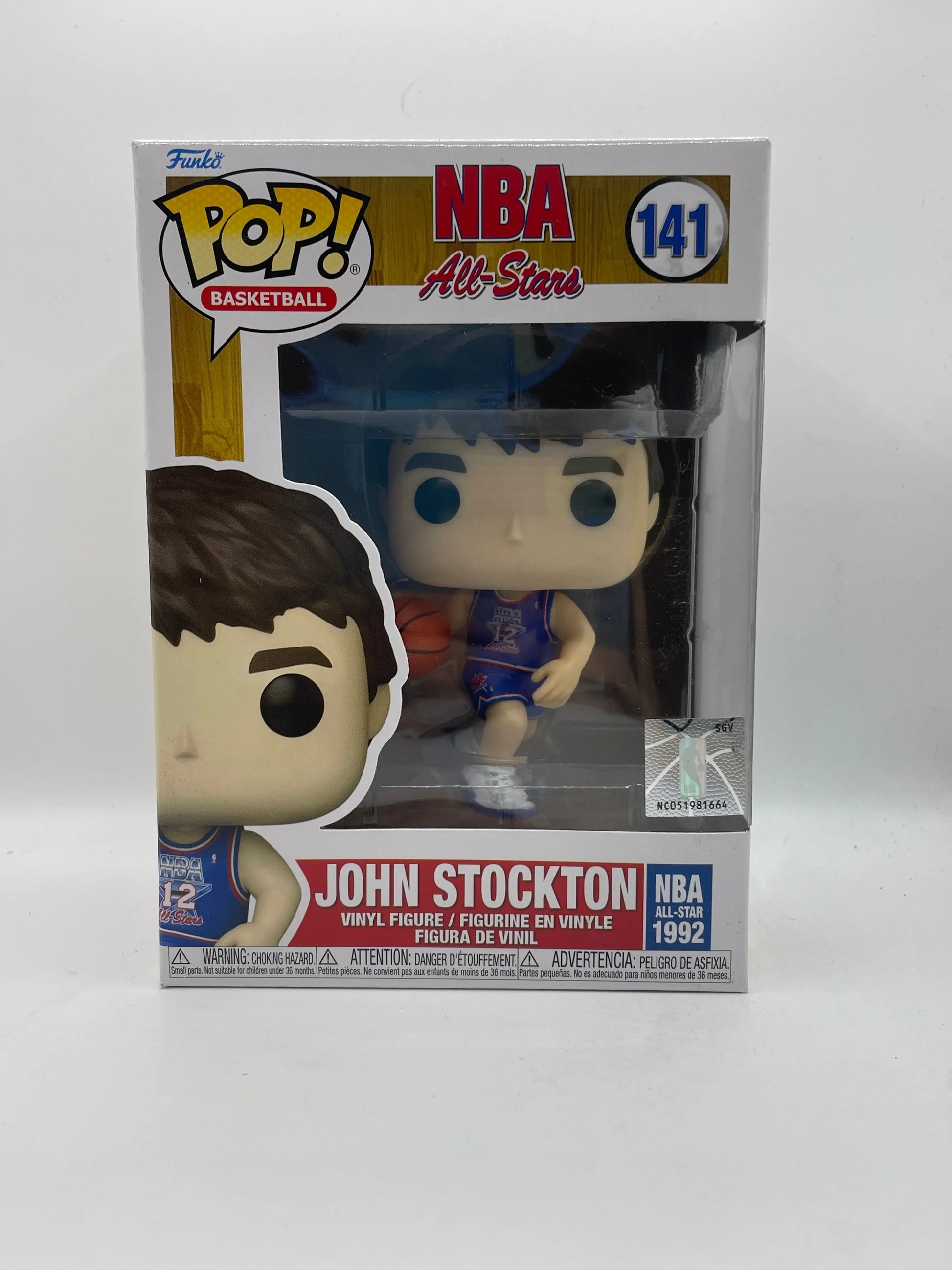 Funko POP! Basketball NBA #141 John Stockton FRENLY BRICKS - Open 7 Days