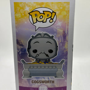 Funko POP! Beauty and the Beast #1138 Cogsworth Limited Chase FRENLY BRICKS - Open 7 Days