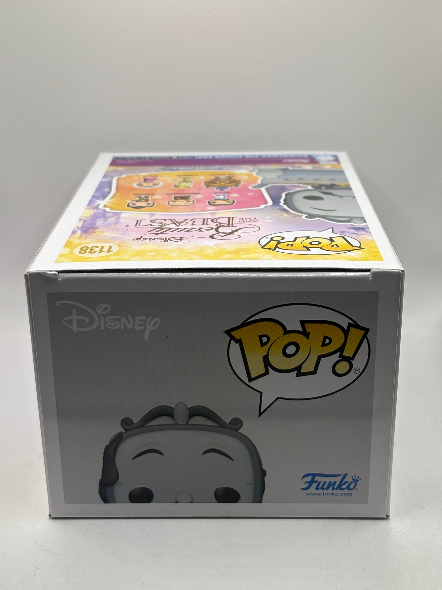 Funko POP! Beauty and the Beast #1138 Cogsworth Limited Chase FRENLY BRICKS - Open 7 Days