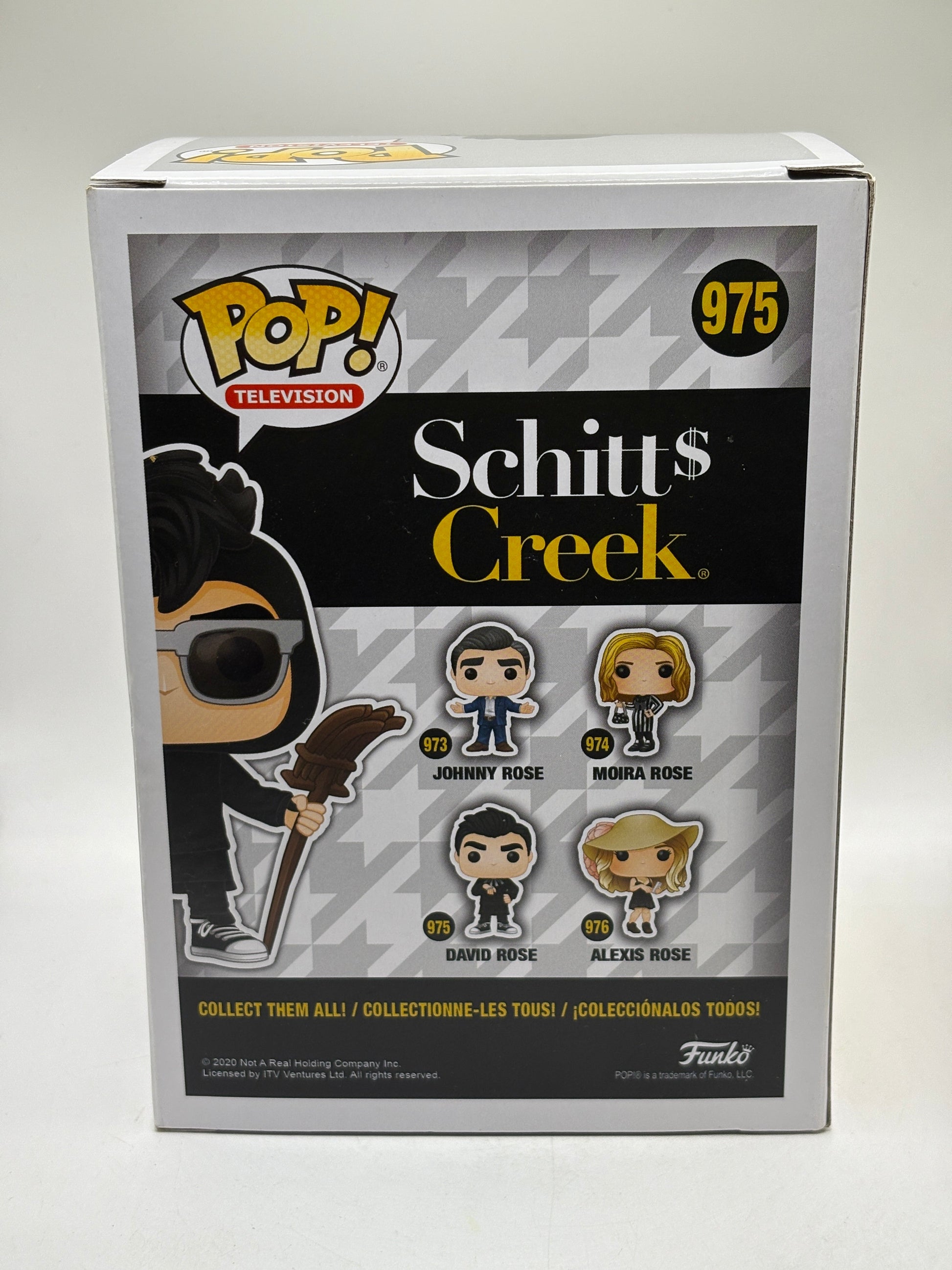 Funko POP! Television Schitts Creek #975 David Rose Limited Chase FRENLY BRICKS - Open 7 Days