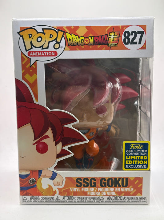 Funko POP! Animation Dragon Ball Super #827 SSG Goku 2020 Summer Limited