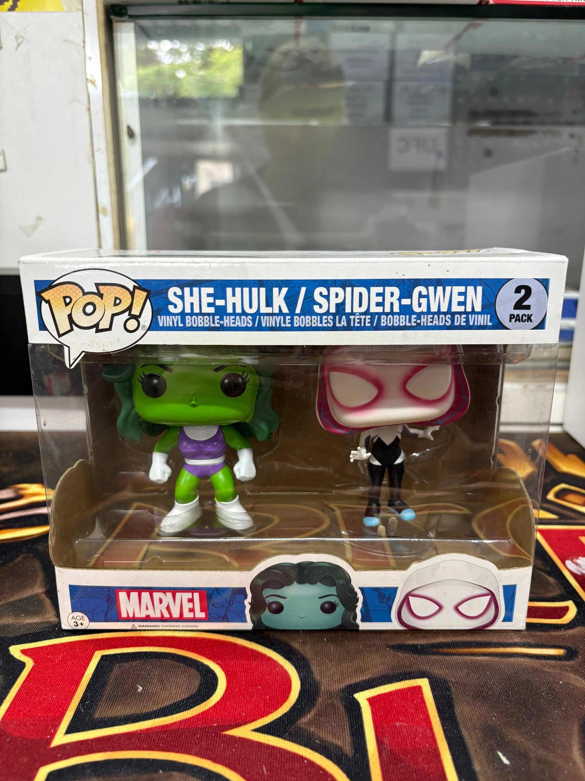 Funko Pop! Vinyl Marvel - She Hulk/Spider Gwen 2 pack FRENLY BRICKS - Open 7 Days