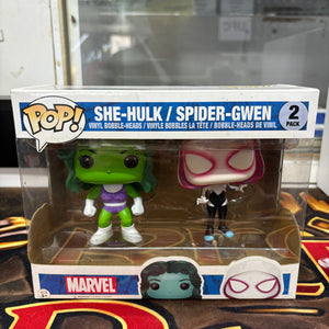 Funko Pop! Vinyl Marvel - She Hulk/Spider Gwen 2 pack FRENLY BRICKS - Open 7 Days