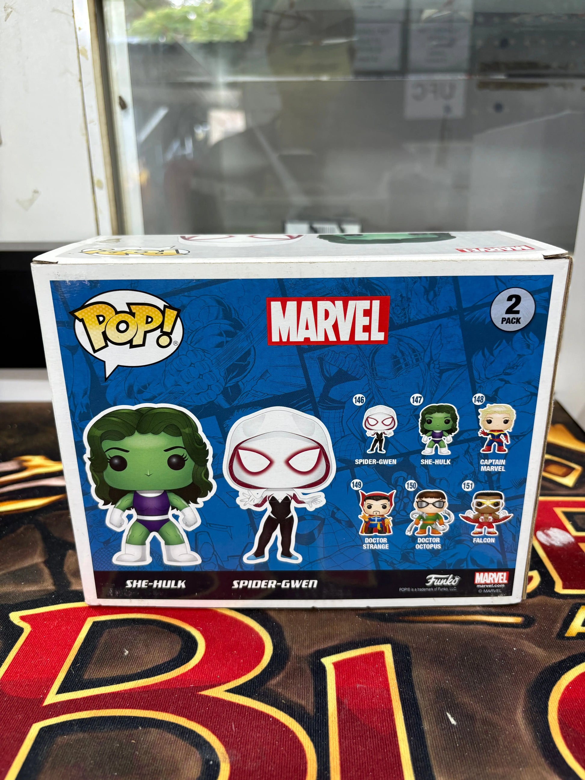 Funko Pop! Vinyl Marvel - She Hulk/Spider Gwen 2 pack FRENLY BRICKS - Open 7 Days