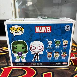Funko Pop! Vinyl Marvel - She Hulk/Spider Gwen 2 pack FRENLY BRICKS - Open 7 Days