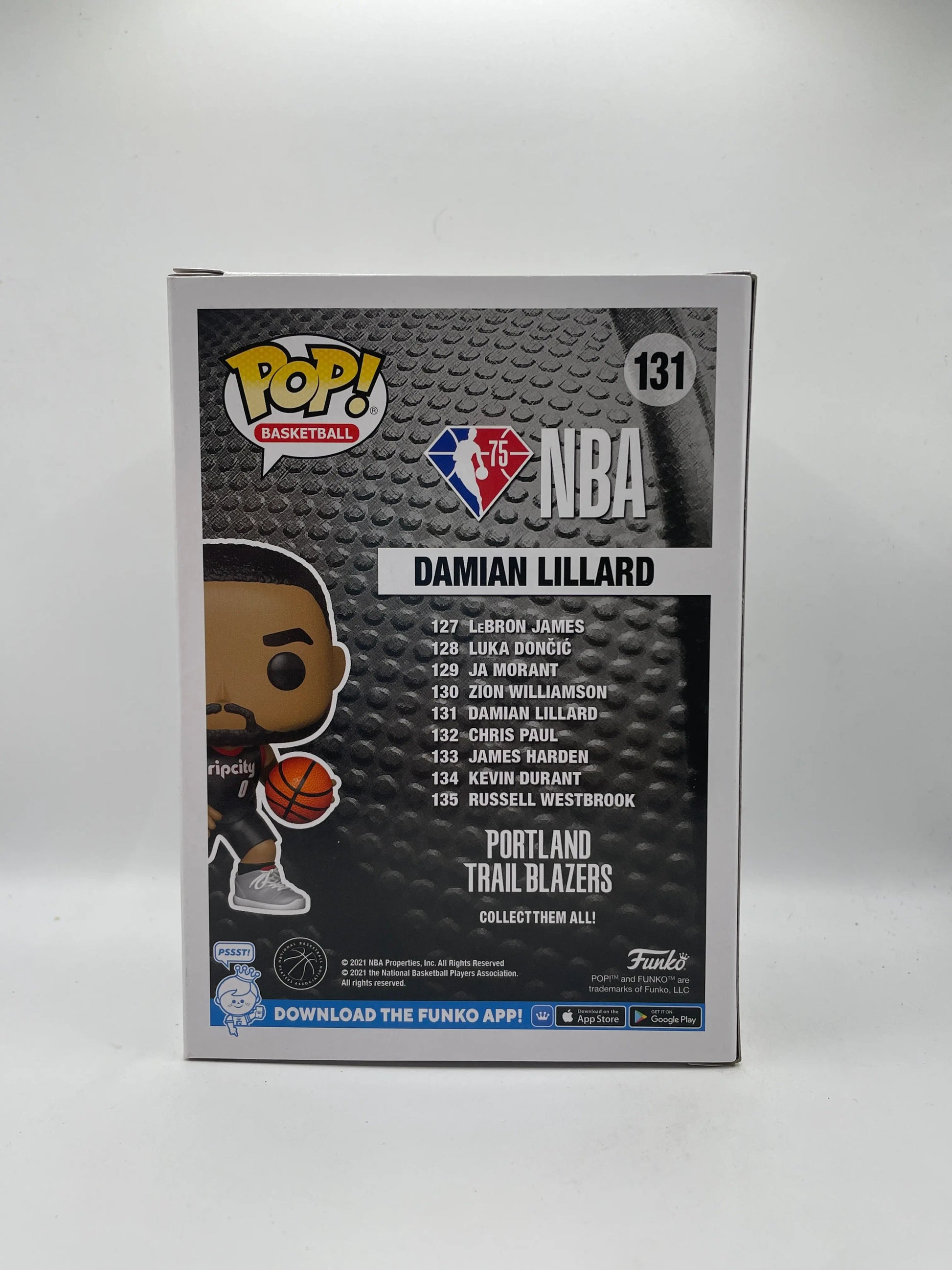 Funko POP! Basketball #131 Damian Lillard FRENLY BRICKS - Open 7 Days