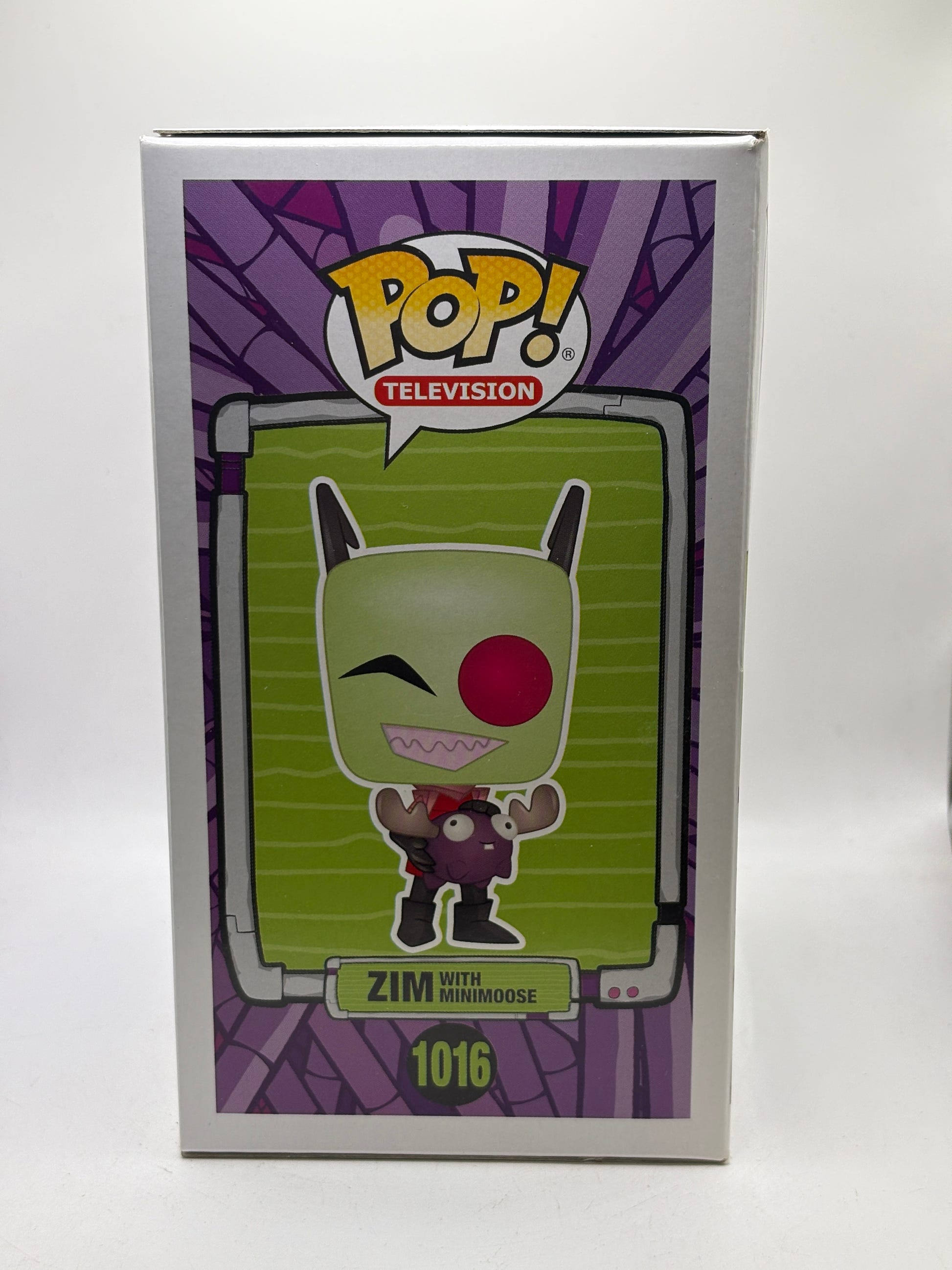Funko POP! Television Invader Zim #1016 Zim with Minimoose 2020 Summer Limited image 4