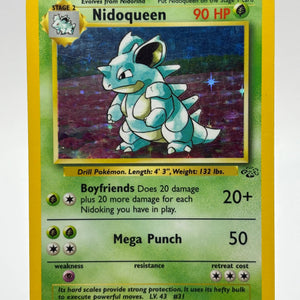 Pokemon TCG Jungle - Nidoqueen 7/64 Rare Holo MP FRENLY BRICKS - Open 7 Days