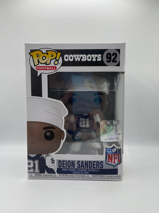 Funko POP! Football Cowboys #92 Deion Sanders FRENLY BRICKS - Open 7 Days