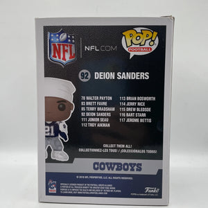 Funko POP! Football Cowboys #92 Deion Sanders FRENLY BRICKS - Open 7 Days