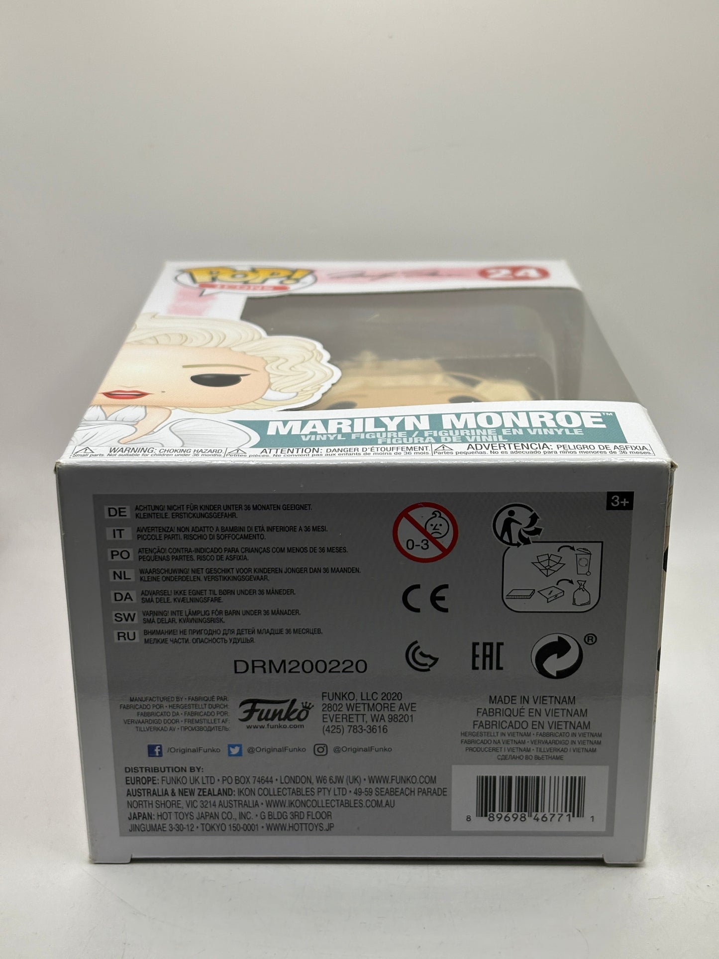 Funko POP! Icons Marilyn Monroe #24 Marilyn Monroe Vinyl Figure FRENLY BRICKS - Open 7 Days