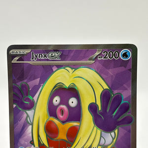 Pokemon TCG 151 MEW - Jynx EX 191/165 Full Art Secret Rare NM FRENLY BRICKS - Open 7 Days