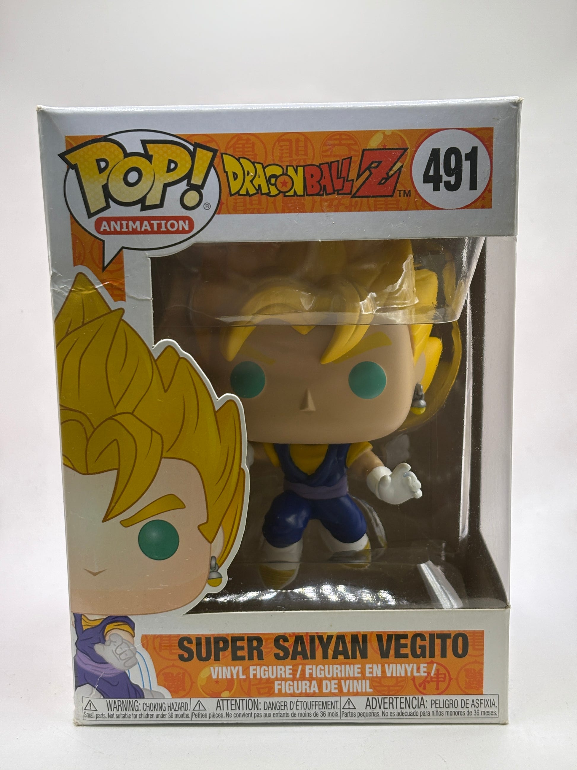 Funko POP! Animation Dragon Ball Z #491 Super Saiyan Vegito Vinyl Figure image 1