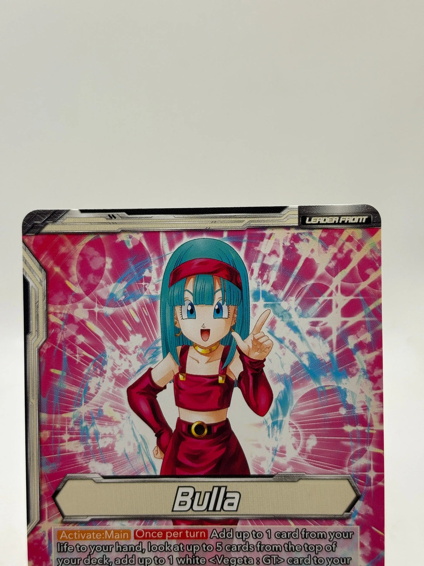 Dragon Ball Super Masters - Bulla, Shopping with Dad BT29-105 SLR FRENLY BRICKS - Open 7 Days