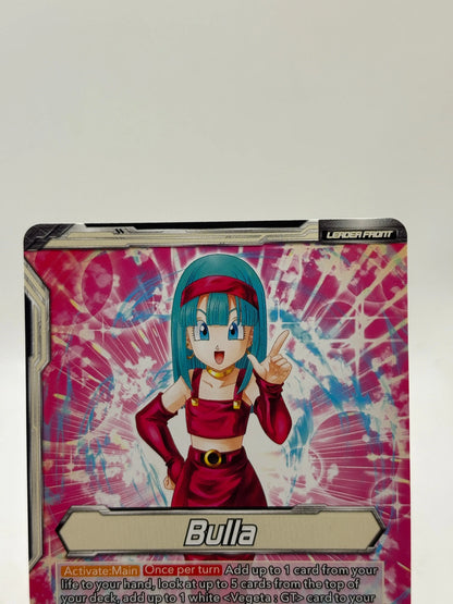 Dragon Ball Super Masters - Bulla, Shopping with Dad BT29-105 SLR FRENLY BRICKS - Open 7 Days