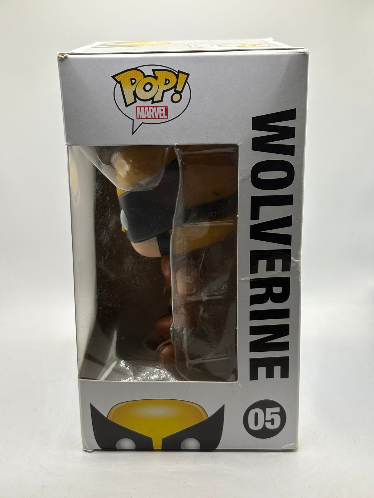 Funko POP! Marvel Universe #05 Wolverine Vinyl Bobble Head *Box Damage, photo 2 image 2
