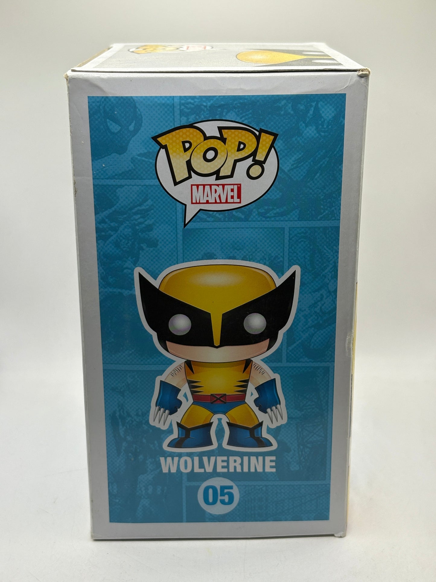 Funko POP! Marvel Universe #05 Wolverine Vinyl Bobble Head *Box Damage FRENLY BRICKS - Open 7 Days