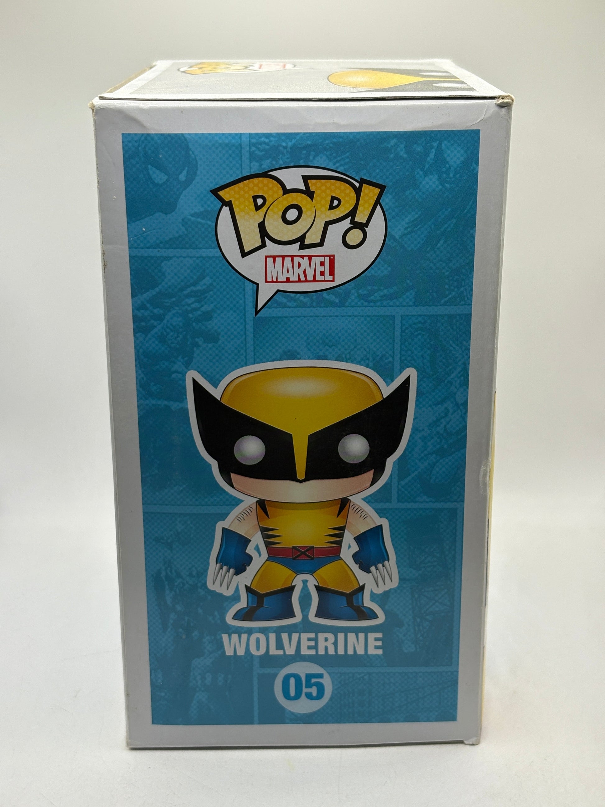 Funko POP! Marvel Universe #05 Wolverine Vinyl Bobble Head *Box Damage FRENLY BRICKS - Open 7 Days