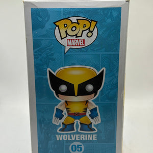 Funko POP! Marvel Universe #05 Wolverine Vinyl Bobble Head *Box Damage FRENLY BRICKS - Open 7 Days