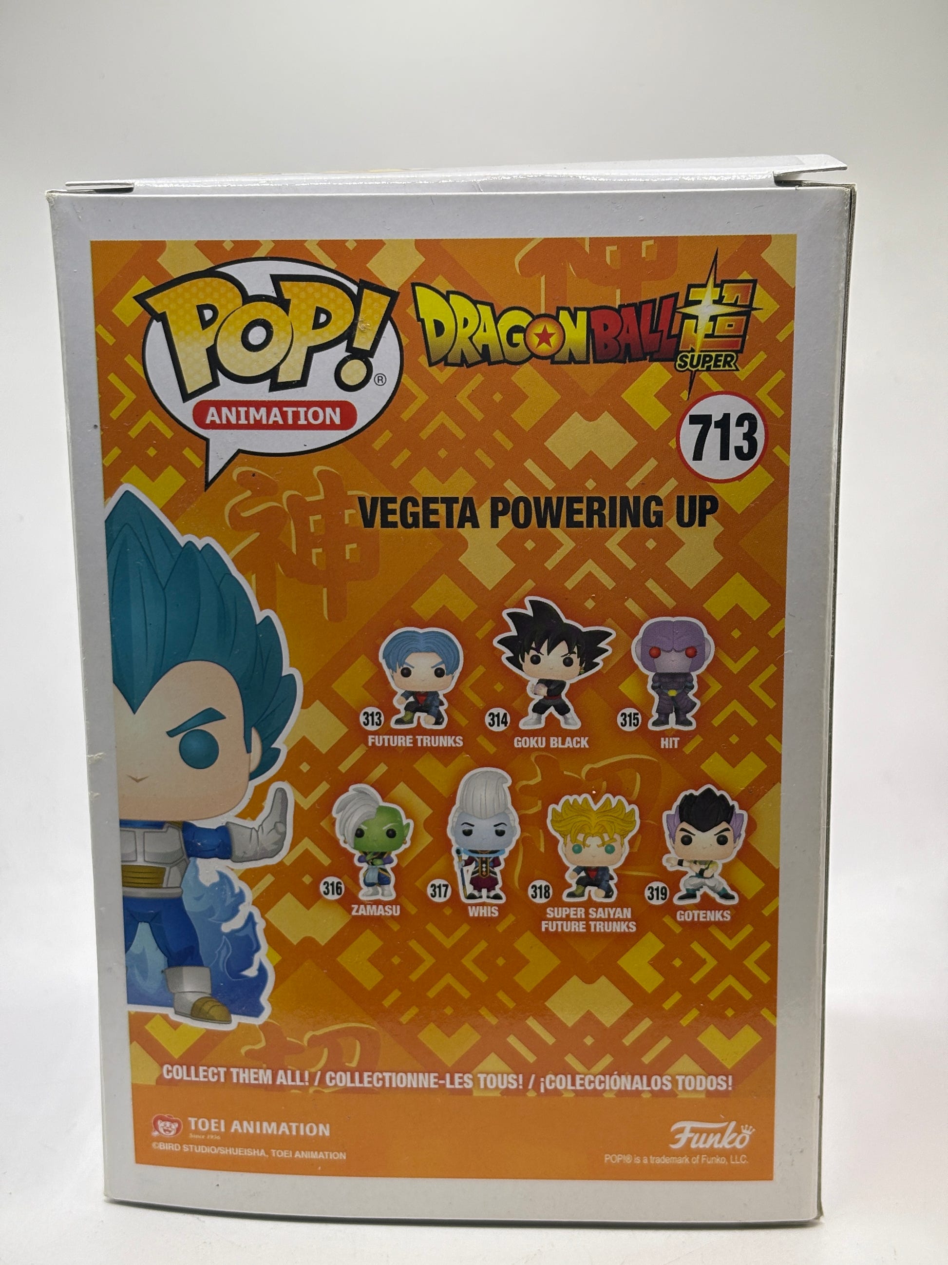 Funko POP! Animation Dragon Ball Super #713 Vegeta Powering Up Special Edition image 3