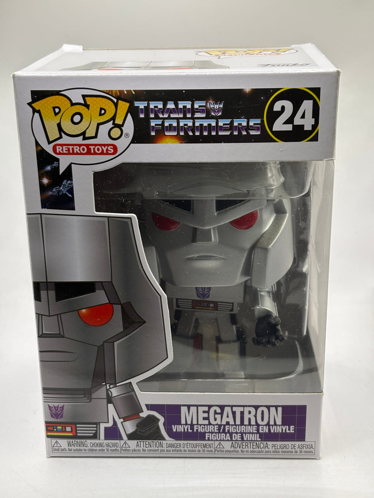 Funko POP! Retro Toys Transformers #24 Megatron Vinyl Figure image 1