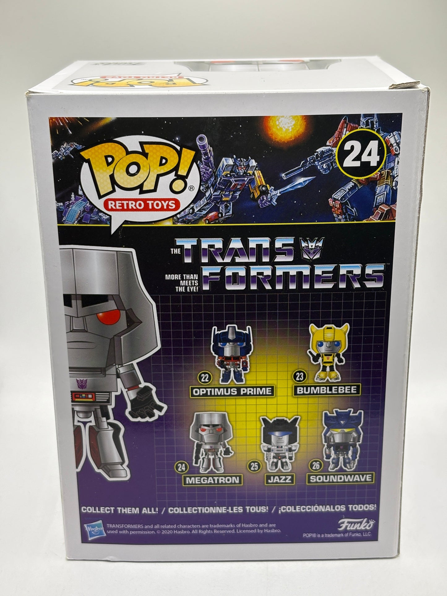 Funko POP! Retro Toys Transformers #24 Megatron Vinyl Figure FRENLY BRICKS - Open 7 Days