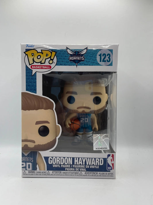 Funko POP! Basketball charlotte #123 Gordon Hayward FRENLY BRICKS - Open 7 Days