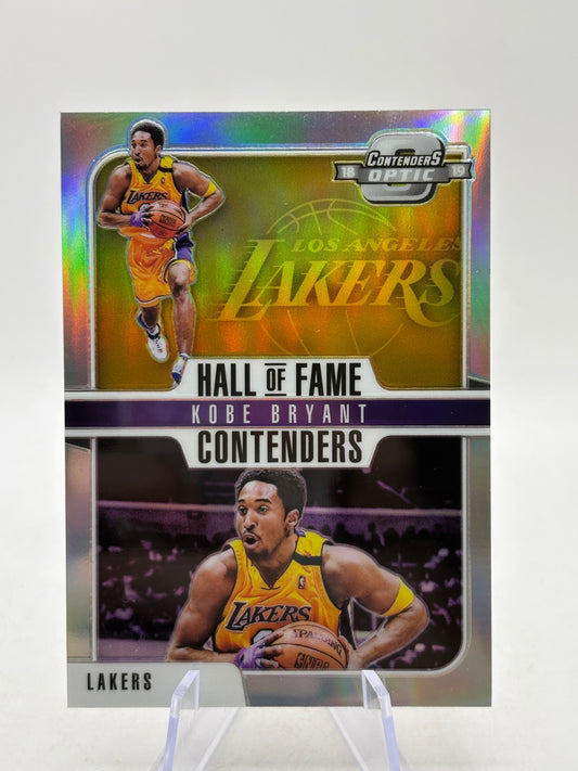 2018-19 Panini Contenders Optic Hall of Fame Silver Prizm Kobe Bryant FRENLY BRICKS - Open 7 Days