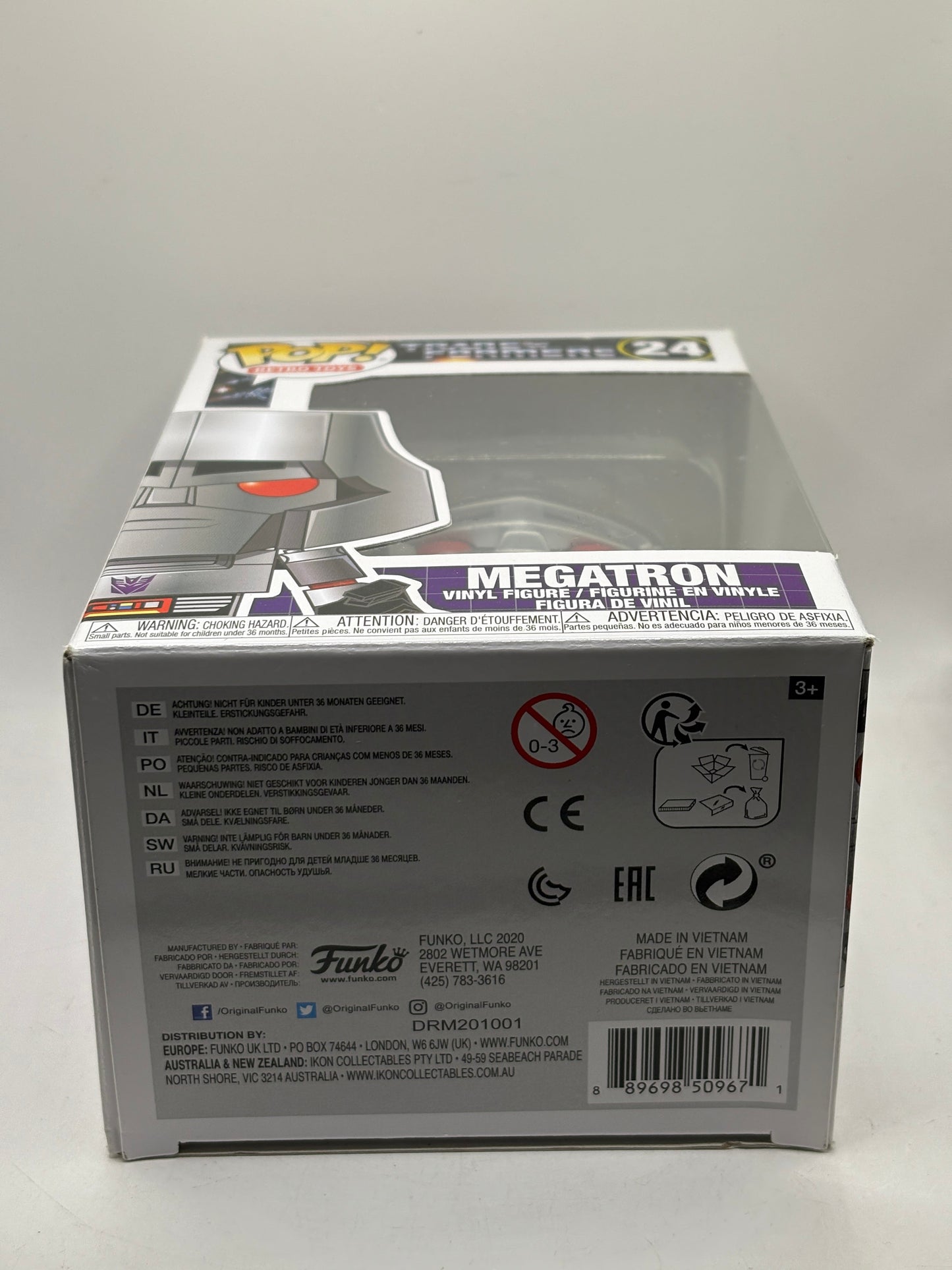 Funko POP! Retro Toys Transformers #24 Megatron Vinyl Figure FRENLY BRICKS - Open 7 Days