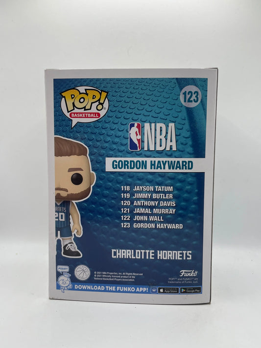 Funko POP! Basketball charlotte #123 Gordon Hayward FRENLY BRICKS - Open 7 Days