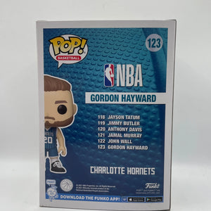 Funko POP! Basketball charlotte #123 Gordon Hayward FRENLY BRICKS - Open 7 Days