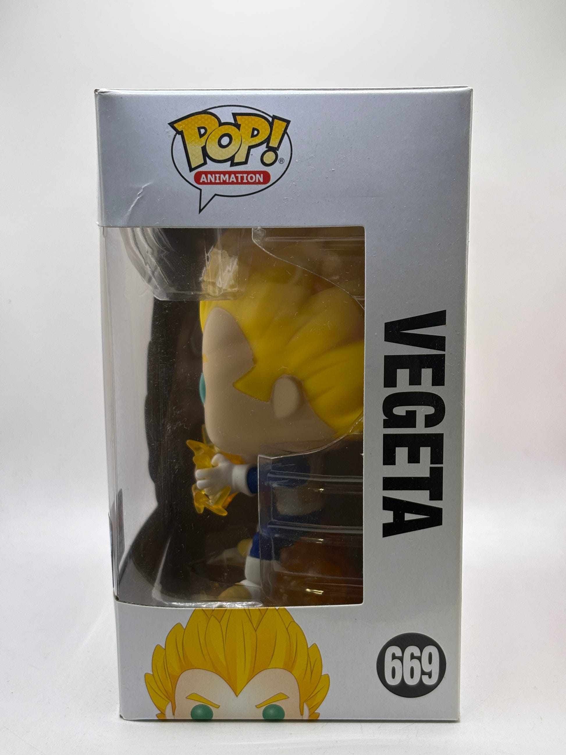 Funko POP! Animation Dragon Ball Z #669 Vegeta 2019 Fall Convention image 2