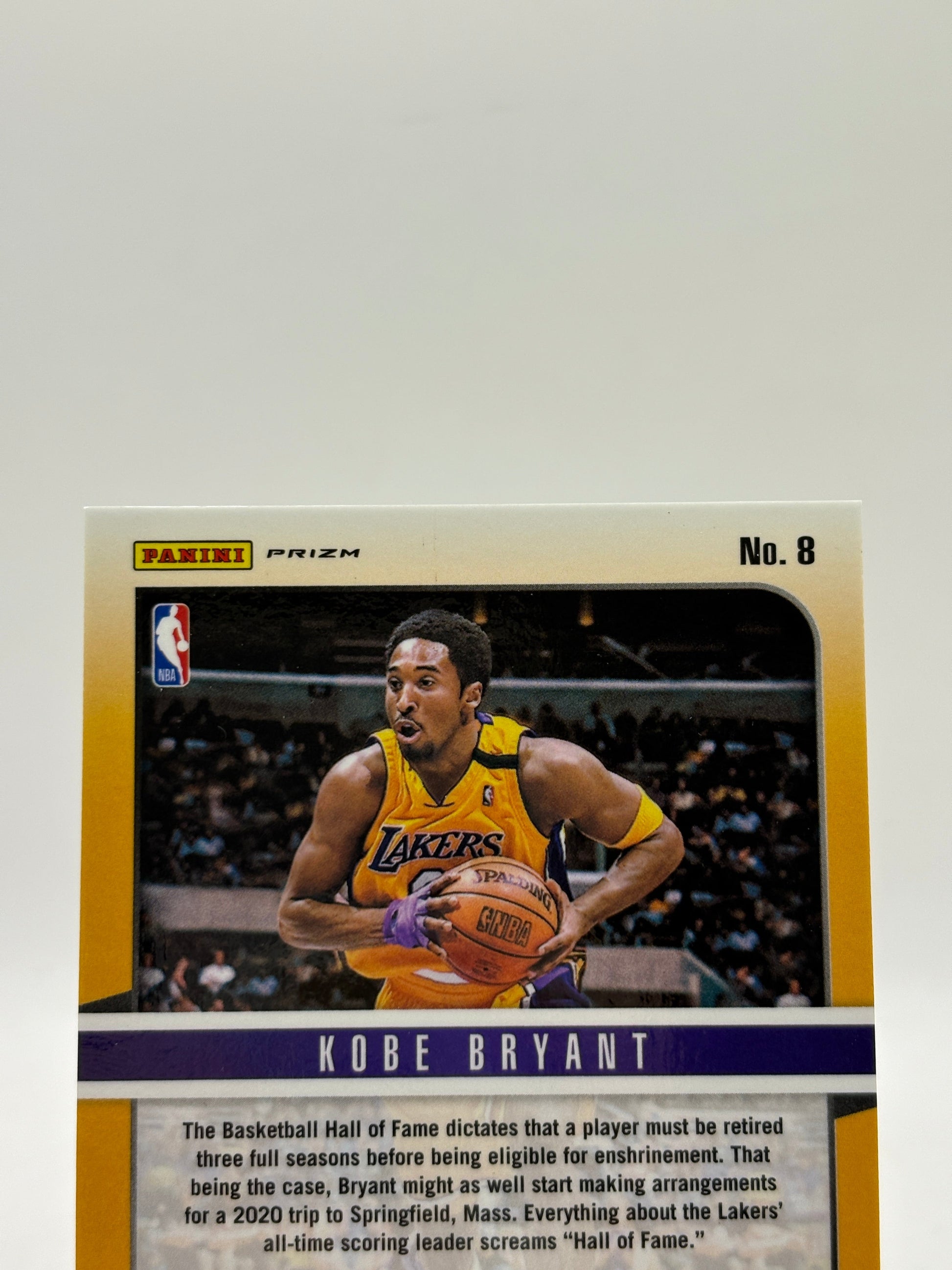 2018-19 Panini Contenders Optic Hall of Fame Silver Prizm Kobe Bryant FRENLY BRICKS - Open 7 Days