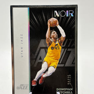 Donovan Mitchell 2021-22 Panini Noir Statement Edition Holo Silver /25 #205 FRENLY BRICKS - Open 7 Days