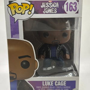 Funko POP! Marvel Jessica Jones #163 Luke Cage Vinyl Bobble Head FRENLY BRICKS - Open 7 Days