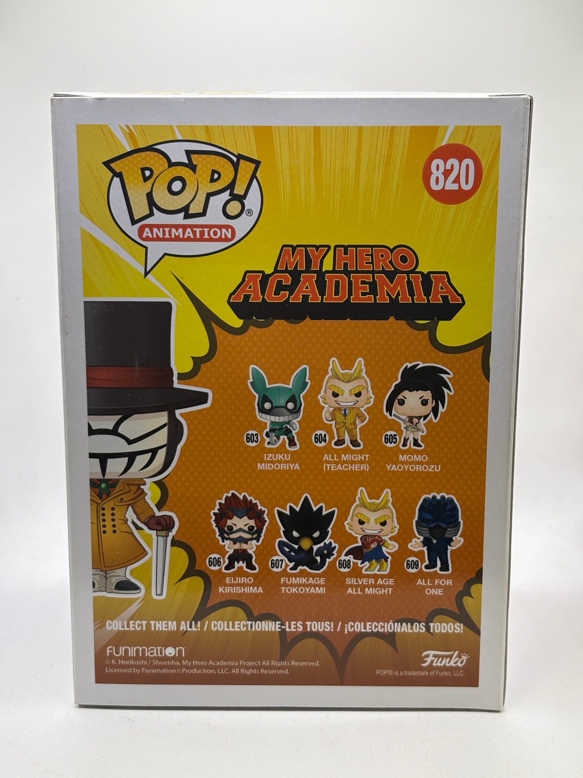 Funko POP! Animation My Hero Academia #820 Mr. Compress 2020 Fall image 3