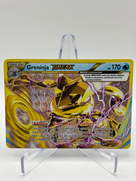 Pokemon TCG Breakpoint - Greninja Break 41/122 MP See Pics FRENLY BRICKS - Open 7 Days