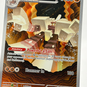 Pokemon TCG Mega Evolution- Garganacl 147/132 Illustration Rare NM FRENLY BRICKS - Open 7 Days