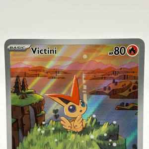 Pokemon TCG SVP Promos - Victini SVP208 Black Star Promo Illustration Rare NM FRENLY BRICKS - Open 7 Days