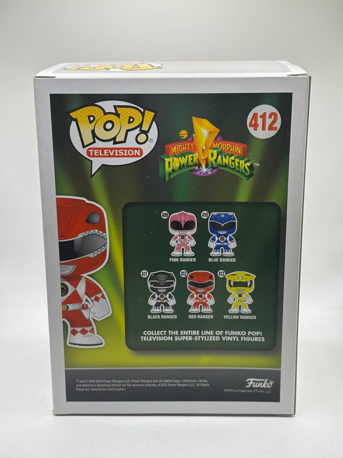 Funko POP! Power Rangers #412 Red Ranger Morphing Exclusive FRENLY BRICKS - Open 7 Days
