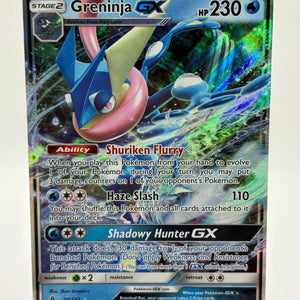 Pokemon TCG 2018 Forbidden Light - Greninja GX 24/131 LP FRENLY BRICKS - Open 7 Days
