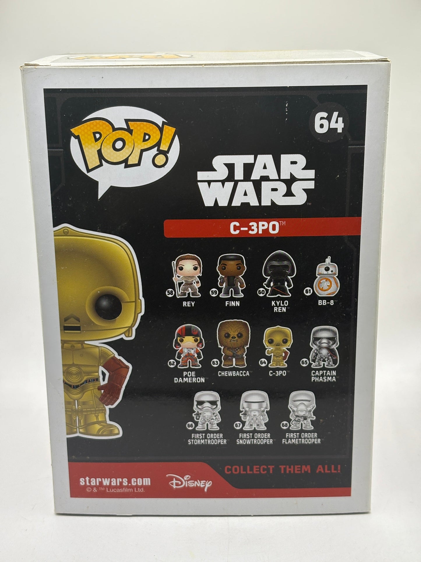 Funko POP! Star Wars #64 C-3PO Barnes & Noble Exclusive FRENLY BRICKS - Open 7 Days