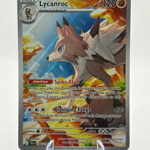 Pokemon TCG Journey Together - Lycanroc 166/159 LP Illustration Rare FRENLY BRICKS - Open 7 Days