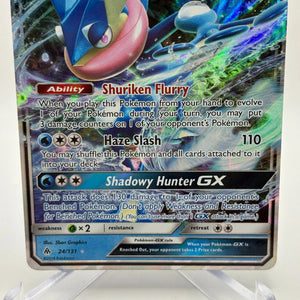 Pokemon TCG 2018 Forbidden Light - Greninja GX 24/131 LP FRENLY BRICKS - Open 7 Days
