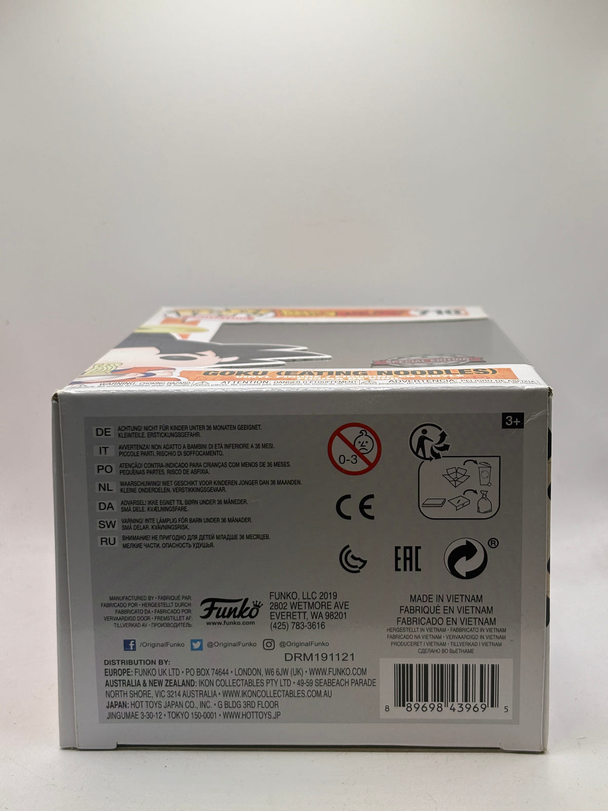 Funko POP! Animation Dragon Ball Z #710 Goku (Eating Noodles) SE image 6