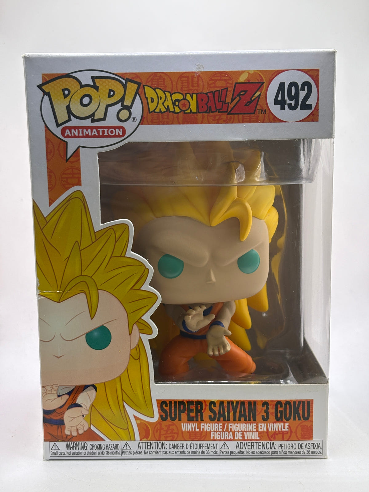 Funko POP! Animation Dragon Ball Z #492 Super Saiyan 3 Goku Vinyl Figure image 1